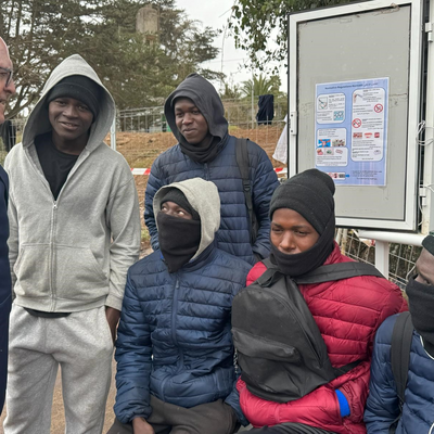 El Defensor se reune con los migrantes