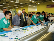 The seminar participants at the Central Mail Centre
