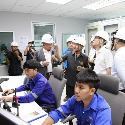 Visit ACRC_On site Waste Plant