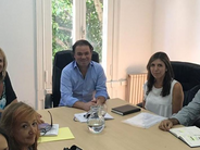 Reunión de la Defensoría del Pueblo de Santa Fe con integrantes de Adpra y Andis