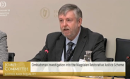 Ombudsman Tyndall before the Justice and Equality Committee