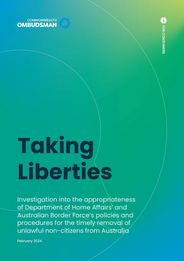 Investigation report "Taking Liberties"