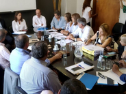 Reunión para abordar la problemática del aumento de cuotas
