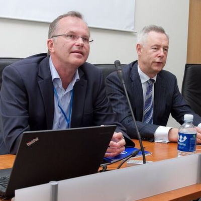 IOI Secretary General Kräuter and Seimas Ombudsman Normantas