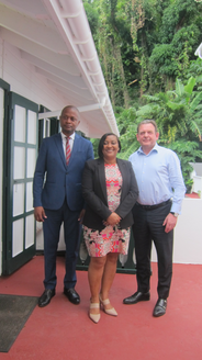 Ombudsman of Curaçao, Keursly Concincion, Ombudsman of Sint Maarten, Gwendolien Mossel, and National Ombudsman of the Netherlands, Reinier van Zutphen.