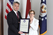 Latvia: Ombudsman Jansons & US Ambassador Pettit