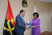 The Ombudsman of the Republic of Angola and diplomat Gavin Nardocchio-Jones