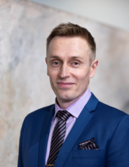 The newly elected Paliamentary Ombudsman, Jari Råman, taken by the Finnish Parliament´s photographer Hanne Salonen