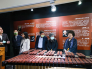 Los miembros del Yuan de Control visitaron el área de exhibición