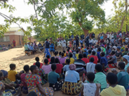 Ombudsman Malera speaking in Zomba District