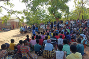 Ombudsman Malera speaking in Zomba District