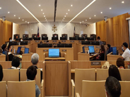 CY and JY simulation participants in citizen judges moot court