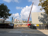 Los vecinos no pueden disfrutar de este espacio verde por las obras y por su mal estado de conservación