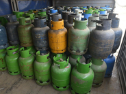 Garrafas de gas 