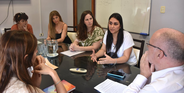 Jorge Henn recibió a un grupo de afiliadas que padecen diabetes