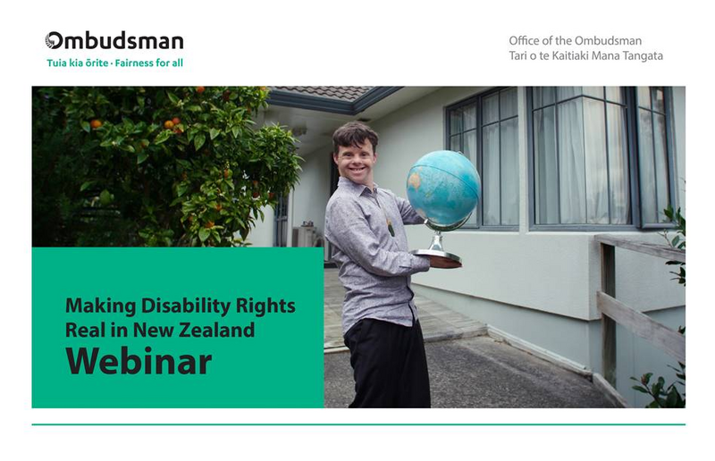 Disability Rights Nz Webinar on Making Disability Rights Real in New Zealand - IOI News - IOI