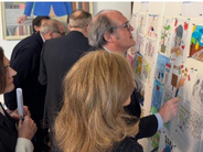 El jurado del concurso de dibujo ha estado presidido por el Defensor del Pueblo, Ángel Gabilondo