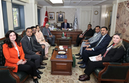 Mr. Adil Asghar, Dr. Khalid Hussain, Mr. Anwar Rasheed and Mr. Nasir Jamal Pasha and Mr. Muhammad Saleem along with Mr. Mehmet Akarca, Chief Ombudsman of Türkiye and President of OICOA and members of the Ombudsman of Türkiye