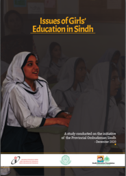 Research Study on "Issues of Girls' Education in Sindh" published by Provincial Ombudsman Sindh