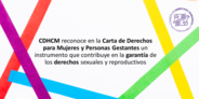 Carta de Derechos para Mujeres y Personas Gestantes