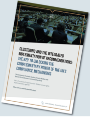 A new policy report argues that three parallel and separately working mechanisms to monitor the compliance with international human rights obligations serve to create barriers to improved implementation and impact