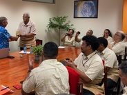 2nd Vice President Boshier bids farwell to Tonga Ombudsman ‘Aisea Taumoepeau