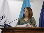 La Procuradora Adjunta II, Ana Gabriela Cruz Leal