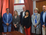 la reunión en la sede central de la Procuración Penitenciaria con miembros del Subcomité para la Prevención de la Tortura de Naciones Unidas