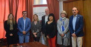 la reunión en la sede central de la Procuración Penitenciaria con miembros del Subcomité para la Prevención de la Tortura de Naciones Unidas