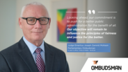 Reflections of Ombudsman Judge Joseph Zammit McKeon