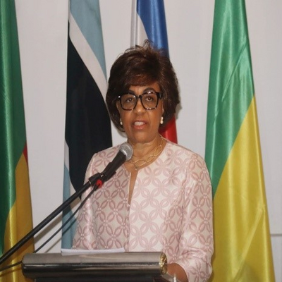 The Secretary of State for Foreign Affairs, Esmeralda Mendonça