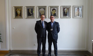 Mr Adam Bodner and Mr Anar Mammadli 