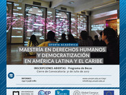 Maestría en derechos humanos y democratización 