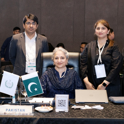 Ayesha Hamid, Ombudsman Punjab along with Adil Aziz, Deputy Director IT Infrastructure, Network & Security and Sidra Arshad, Deputy Director Procurement & Development