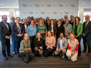 Group photo of all participants from the ombuds institutions of the Benelux countries