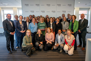 Group photo of all participants from the ombuds institutions of the Benelux countries