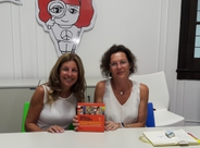 Analía Colombo, Defensora de Niñas, Niños y Adolescentes de Santa Fe, con Luisa Brumana, representante de UNICEF Argentina