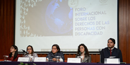 Foro Internacional sobre los Derechos de las Personas con Discapacidad