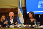 Procurador Penitenciario Dr. Mugnolo presentando el informe anual