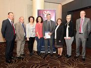 Peter Tyndall with participants