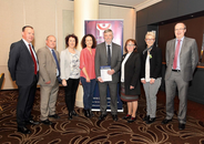 Peter Tyndall with participants