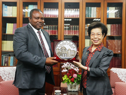 Ombudsman Arzu and President Chang