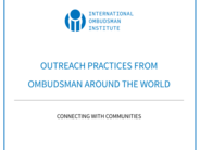 New Best Practice Paper on Ombudsman outreach practices