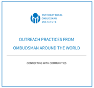 New Best Practice Paper on Ombudsman outreach practices