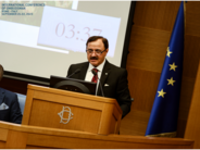 Ombudsman Khan speaks at the conference