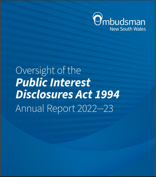Pid Awareness Week NSW Ombudsman’s Public Interest Disclosures Act 1994 Annual Report 2022 ...