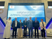 IOI President Chris Field PSM, Ms. Ghada Hameed Habeeb; Mr. Şeref Malkoç; Muharrem Kiliç, Chairman of Human Rights and Equality Institution of Türkiye and other important delegates and presenters