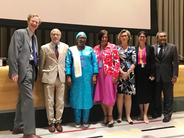 Speakers of the side event at the UN High-Level Political Forum 2019