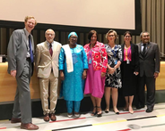 Speakers of the side event at the UN High-Level Political Forum 2019