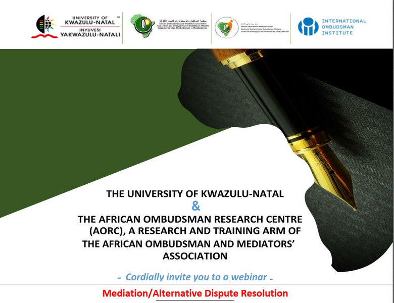 Webinar on "Mediation / Alternative Dispute resolution" IOI News IOI